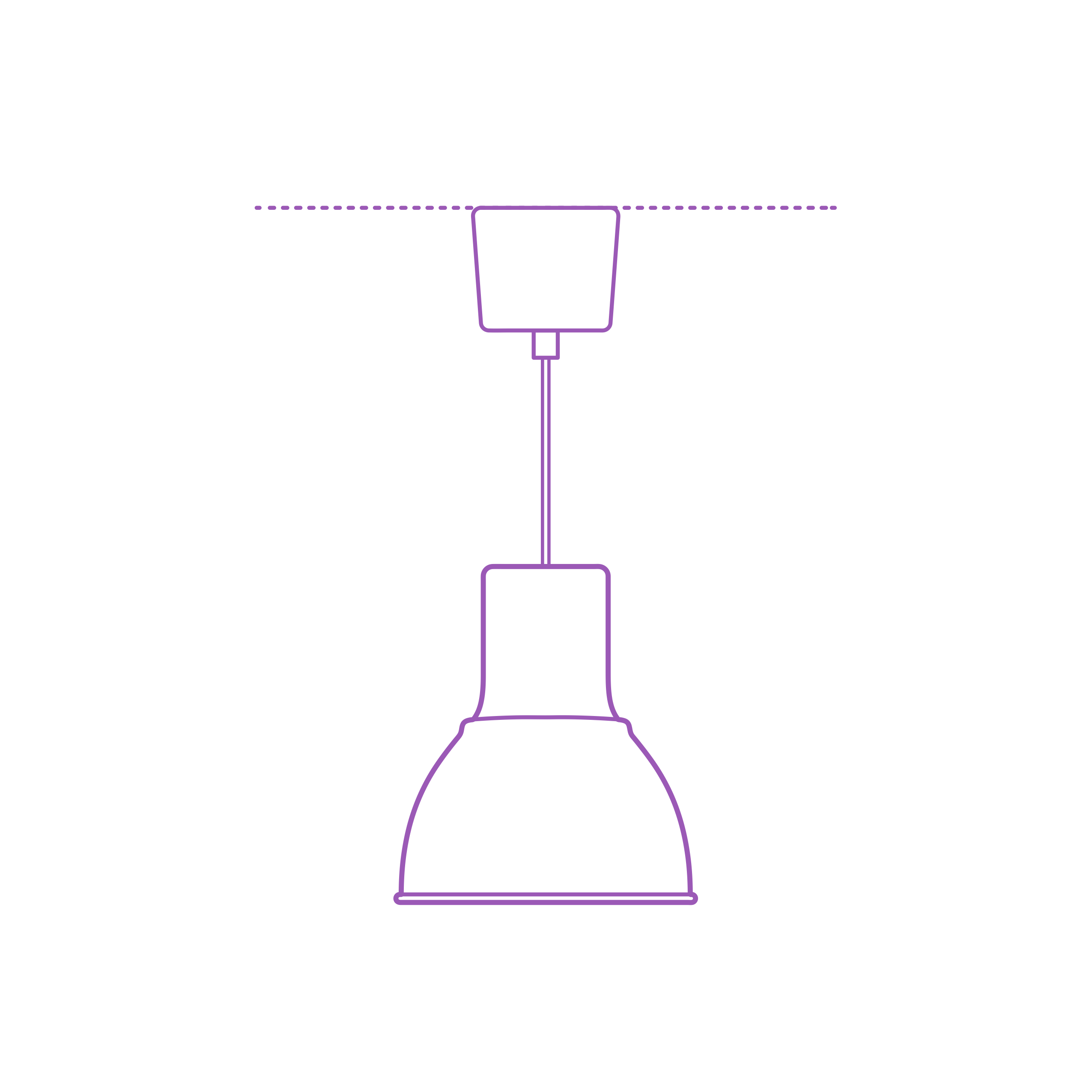 Fixtures Pendant Lights Ikea Hektar Pendant Editable Svg Line Art Free Vectors